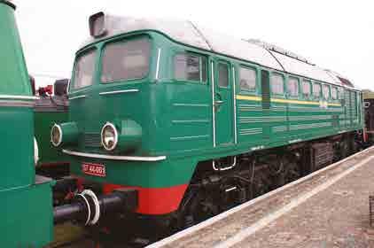 ST44-001 Producent Ługanskij Tiepłowozostroitielnyj Zawod Rok produkcji 1965 Numer fabryczny 053 Układ osi Prędkość maksymalna Rodzaj przekładni Średnica kół zestawów kołowych Co Co 100 km/h