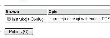 Pobieranie Instrukcji obsługi Elektroniczną Instrukcję