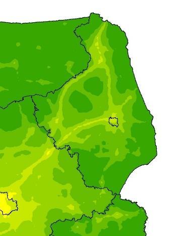wpływu na wartości bilansowe. Łączna, roczna emisja zanieczyszczeń pyłowych z zakładów szczególnie uciążliwych, wg danych GUS od 2007 roku wyraźnie maleje (wykres 3).
