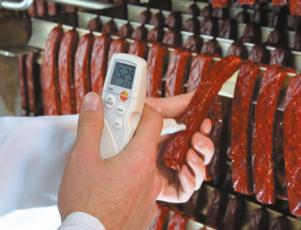testo 205 IP65 C ph Zintegrowany czujnik temperatury z elektrodą ph Niewymagająca konserwcji elektroda żelowa Elektroda ph może być wymieniana przez użytkownika Automatyczne rozpoznawanie końca