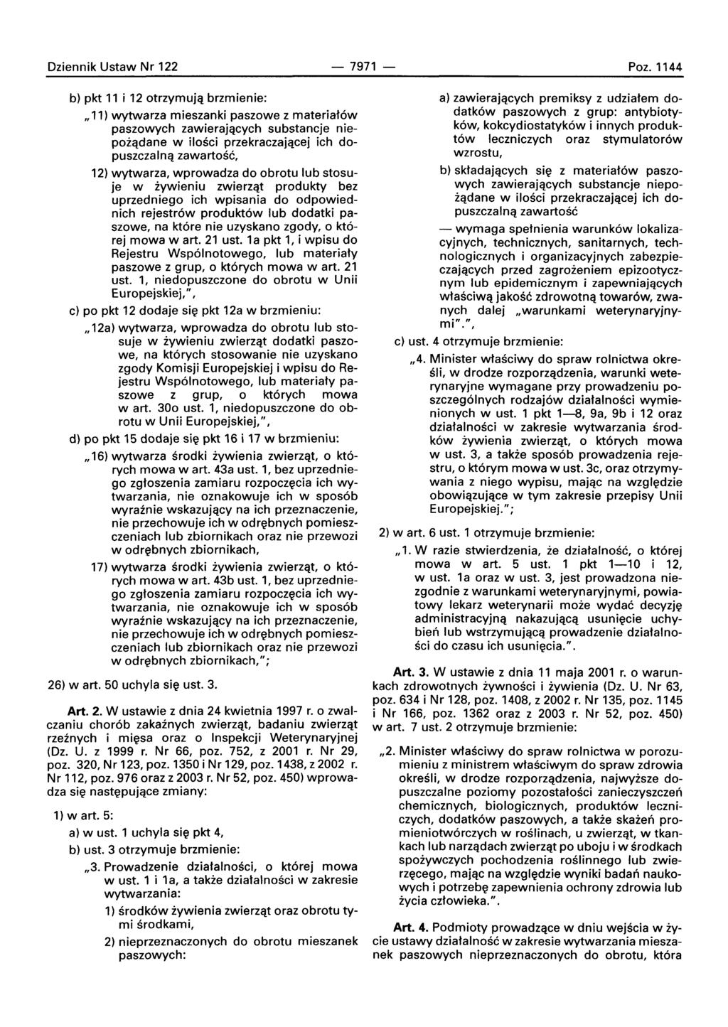 Oziennik Ustaw Nr 122-7971 - Poz.