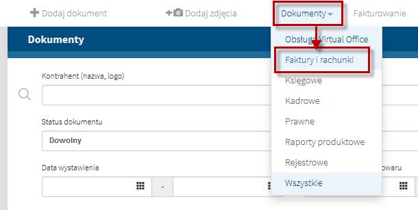 Strona 4 z 6 3. Scenariusz wykonania: Oznaczenie faktury/rachunku jako opłacony Opis Warunki wstępne Wynik końcowy Uwagi Użytkownik oznaczył fakturę/rachunek jako opłacony.