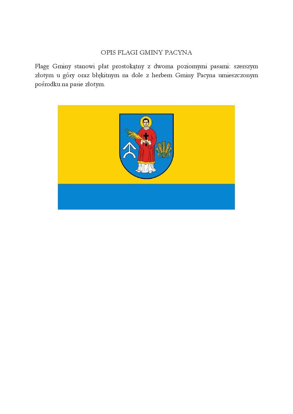 Załącznik Nr 2 do uchwały Nr XXVIII/163/2018 Rady Gminy Pacyna z dnia 5