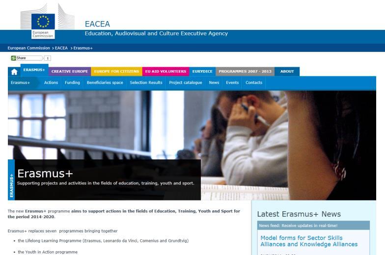 EDUKACJI, KULTURY I SEKTORA AUDIOWIZUALNEGO http://eacea.ec.europa.