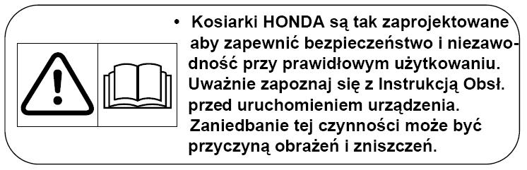 ZALECENIA BEZPIECZEŃSTWA Aby zapewnić bezpieczne użytkowanie: Uważnie przeczytaj Instrukcję, zaznajom się z elementami sterującymi i właściwym użytkowaniem urządzenia.