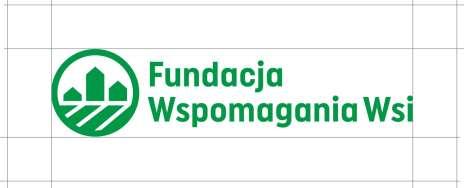 logo fundacji wspomagania wsi pole ochronne i wielkość minimalna ½ a a ½ a Aby zapewnić czytelność znaku fundacji powinny być zachowane: Pole ochronne Pole ochronne wynosi połowę wysokości logo i