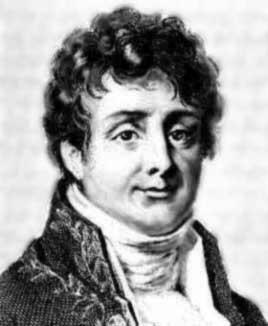 Jean Baptiste Joseph Fourier (1768-183) Urodził się 21 marca 1768 roku Auxerre, e Francji. Pochodził z bardzo biednej rodziny. W 9 roku życia stracił obydoje rodzicó.