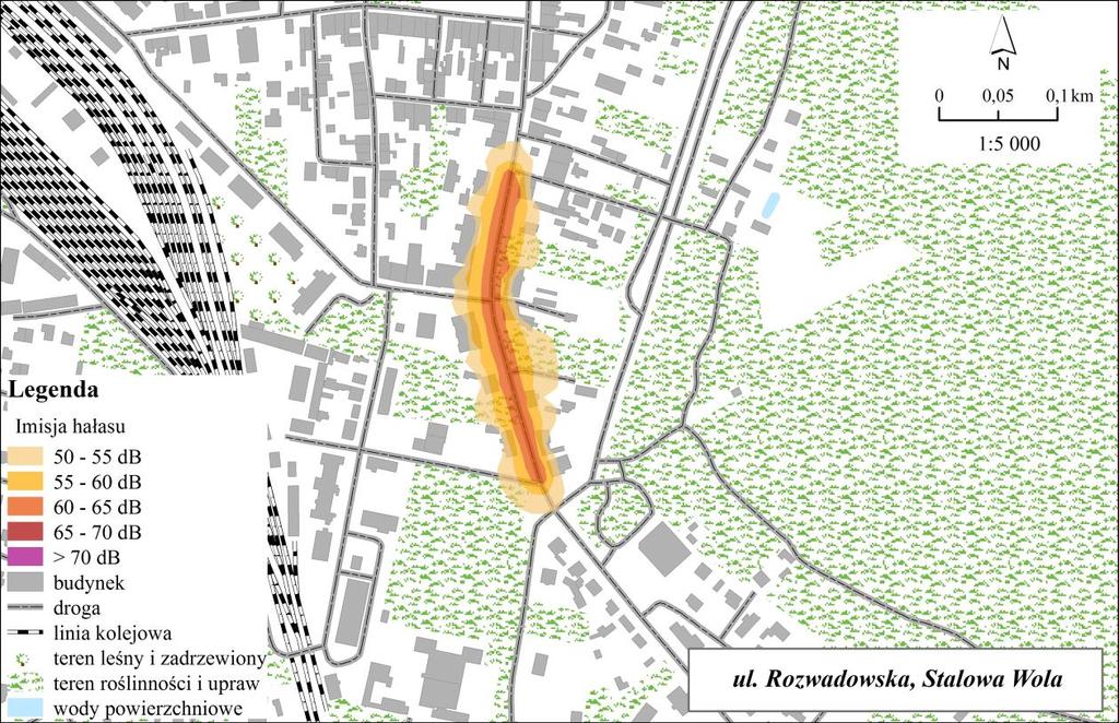 przy ul. Rozwadowskiej w 2017 r. [12], [13]