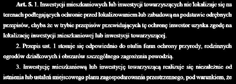 miejscowych, ale na skutek zmian w przepisach powszechnie obowiązującego prawa, część ustaleń Studium zaczyna bezpośrednio wiązać właścicieli poszczególnych