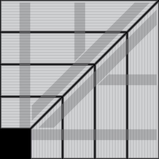 połączenia czołowe desek na dwóch legarach Podczas wykonywania łączeń nietypowych, np.