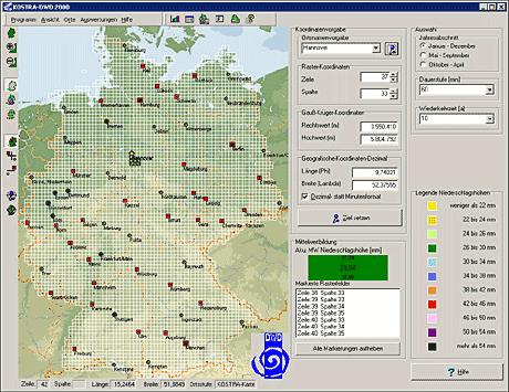 Charakterystyka ilościowa deszczy Badania nad opracowaniem modeli do obliczania charakterystyk opadów deszczy na potrzeby modelownia systemów odwodnienia