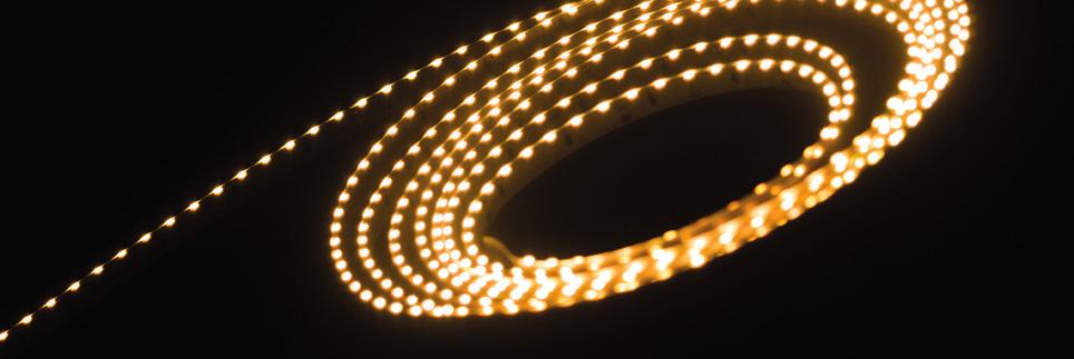 UHQE UHQE-3014 Edged LED flex strip - light beam towards edge High-strength 3014 SMD LED, highly reliable ERP system, good color uniformity Anti-oxidation by silver for bonding pad 3 s or 13,000