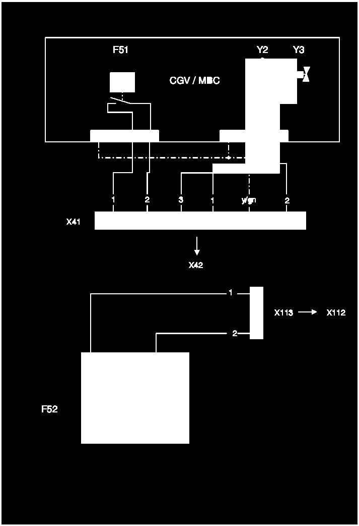 Schemat obwodu strona 4b (droga gazowa CG) gaz