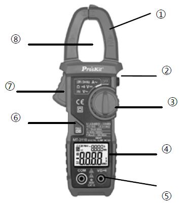 DANE TECHNICZNE Napięcie maksymalne pomiędzy gniazdem, a uziemieniem CATIII 600V Zasilanie 3V (2 x bateria R3 AAA) Wyświetlacz LCD, max wskazanie 6000 Wybór zakresu i funkcji pomiarowej automatycznie