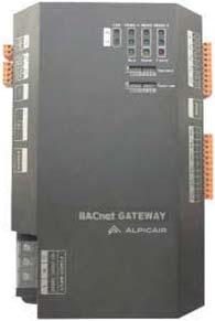 Bramka BACNET BMS Bramka BACnet zapewnia systemowi VRF5 łączność z systemem zarządzania budynkiem (BMS) w celu zdalnego centralnego sterowania.