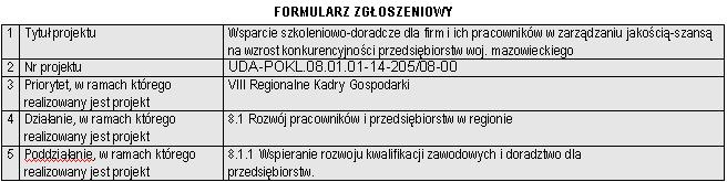 W polach, które nie znajdują zastosowania w danym przypadku naleŝy wpisać nie dotyczy lub postawić znak -. 2.