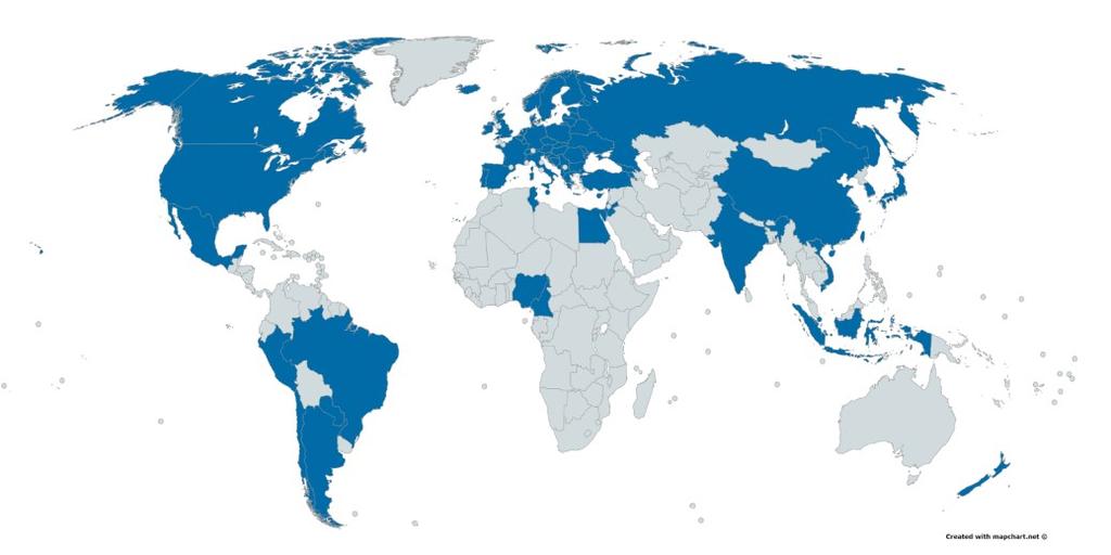 Sieć tworzy ponad 3000 wykwalifikowanych konsultantów działających w 600 ośrodkach afiliowanych przy instytucjach wspierających rozwój przedsiębiorczości w ponad 60 krajach na całym świecie.