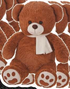teddy bear in scarf