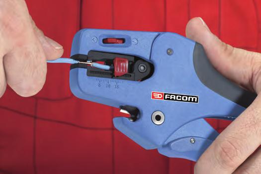 Mechanizm opracowany do łagodnego ściągania izolacji bez wysiłku. Łatwa wymiana szczęk.