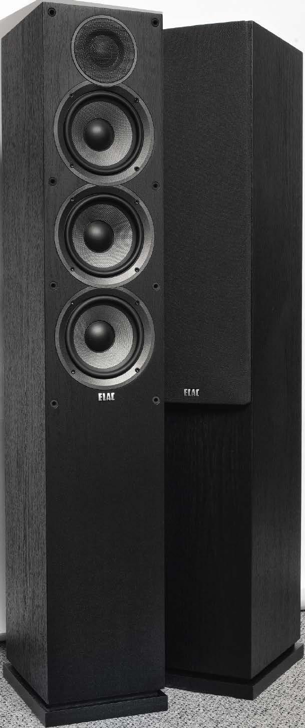 TEST HI-FI ELAC DEBUT F5.2 Dwa miesiące temu poświęciliśmy Elakowi bardzo dużo miejsca. Testując arcyciekawie skomplikowane AF-61, spotkaliśmy wiele unikalnych rozwiązań.