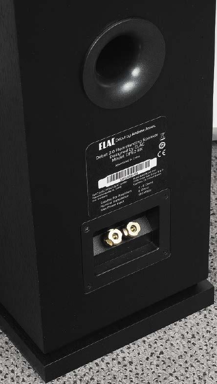 mechanicznej ochrony. Elac uznaje plecionkę z włókna aramidowego za materiał dostatecznie uniwersalny, aby powierzyć mu przetwarzanie zarówno niskich, jak i średnich częstotliwości.