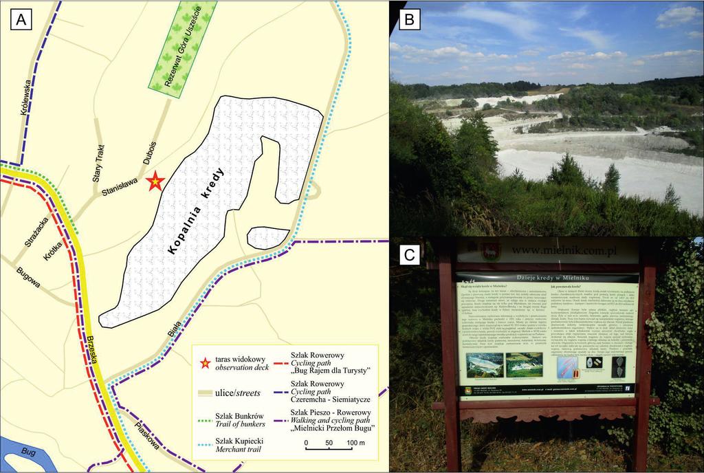 POTENCJAŁ GEOTURYSTYCZNY KOPALNI KREDY W MIELNIKU... 65 Ryc. 5.