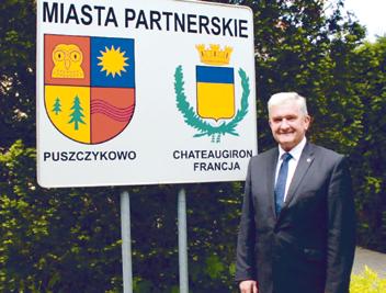 Szanowni Państwo, de Mesdames et Messieurs, 20-lecie partnerstwa puszczykowa z ChÂteaugiron w 2017 roku obchodzimy wyjątkową rocznicę: 20-lecie współpracy partnerskiej miast Puszczykowa i
