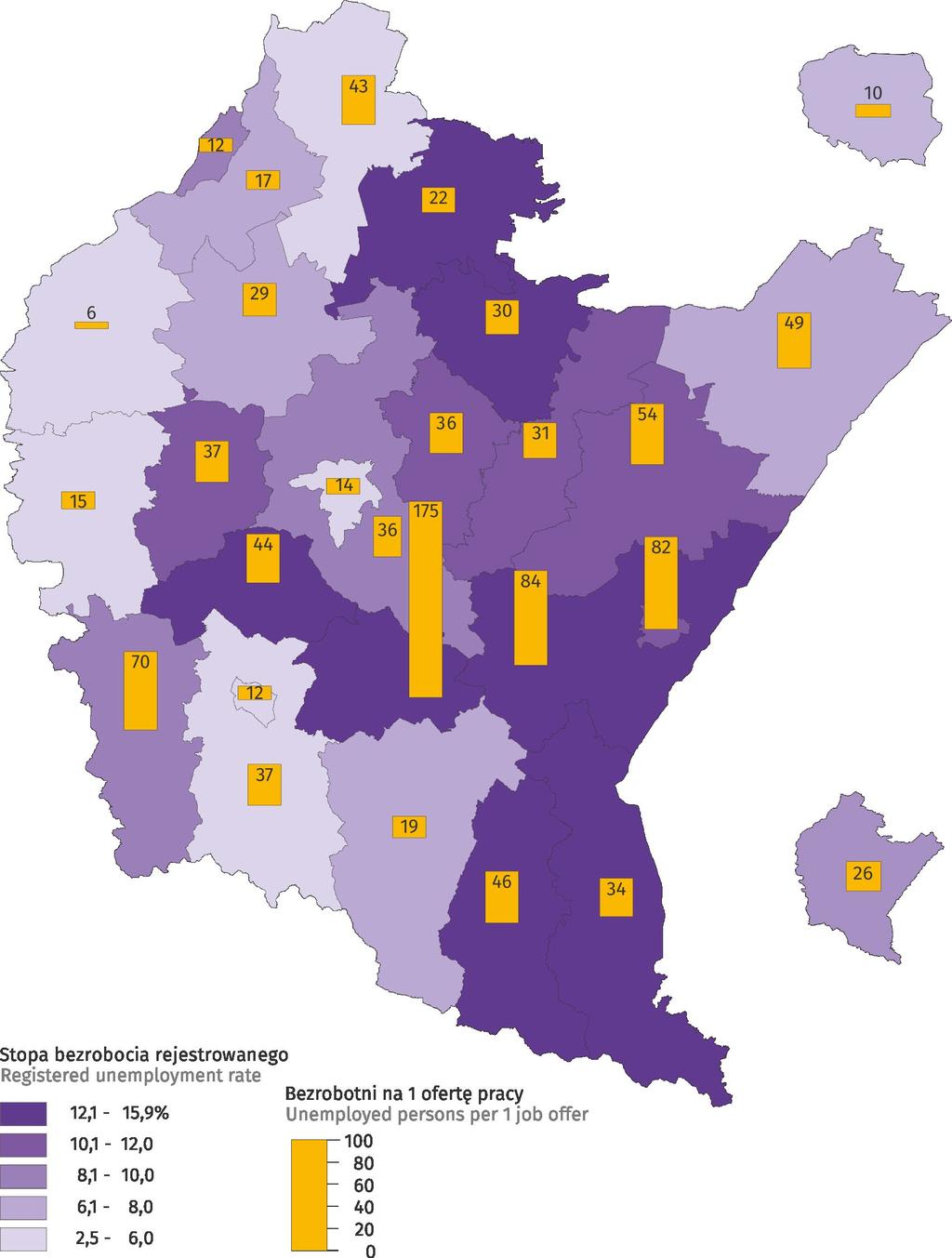 RZESZÓW NA TLE WOJEWÓDZTWA PODKARPACKIEGO Mapa 2. Map 2.