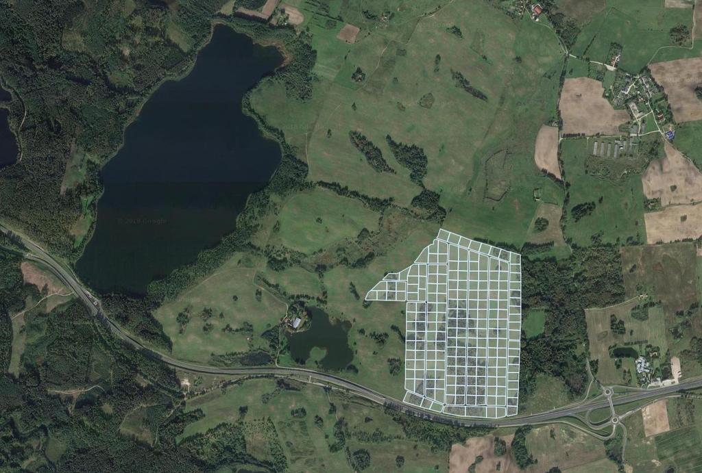 Poniżej zamieszczam mapę kompleksu. Każdy kwadracik to osobna działka minimum 3000m2. Jak widzisz masz sporo do wyboru. Poniżej przedstawiam kilka opcji zakupu działek.
