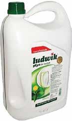 Stworzony z surowców roślinnych, pakowany w plastikowe butelki.