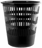KOSZE Kosz biurowy Trend DURABLE Kosz na śmieci o pojemności 6 l. Posiada uchwyty do łatwiejszego przenoszenia. Wymiary: średnica 35 mm, wysokość 330 mm.