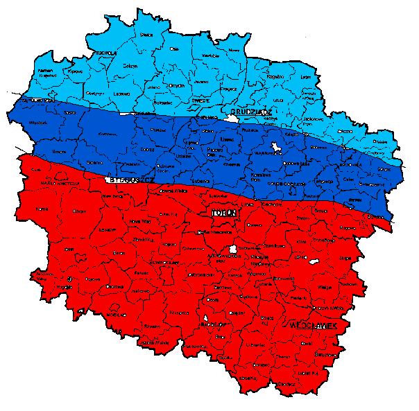 mm Kujawy należą do jednych z najbardziej suchych regionów w Polsce. Średnia roczna suma opadów wynosi 520 mm, a w okresie wegetacyjnym kształtuje się na poziomie średnio 322 mm.