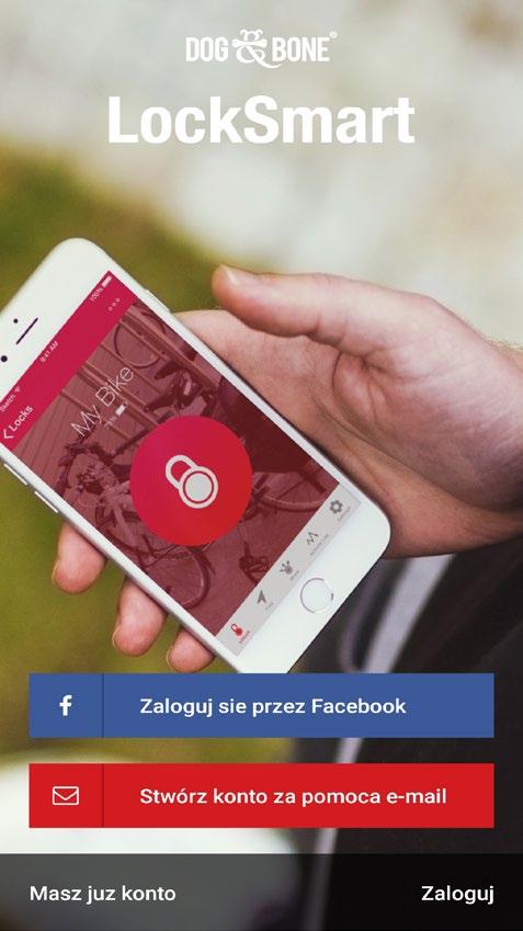 Zostanie zapytany o pozwolenie na korzystanie z Facebooka, aby zalogować się za pomocą LockSmart 3.