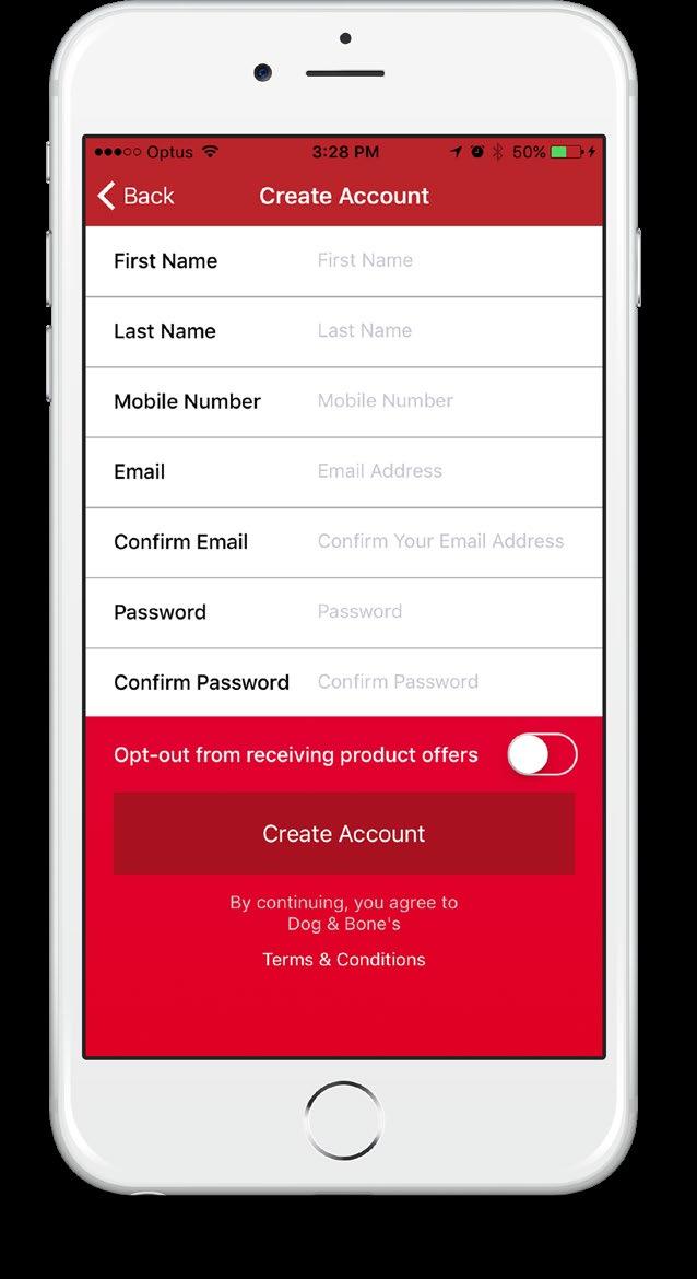 Utwórz konto LockSmart 1. Naciśnij przycisk Utwórz Konto za Pomocą Wiadomości E-mail na ekranie głównym 2.