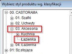 Instalacja cokołu Wstawiamy cokół przy zastosowaniu opcji