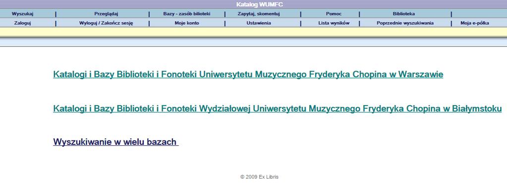 (1) Jeśli chcesz przeszukiwać prace