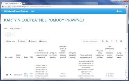 Instrukcja obsługi aplikacji Nieodpłatna Pomoc Prawna