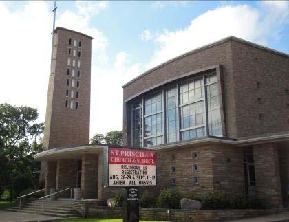 Page Two July 23, 2017 St. Priscilla Church Welcome to St. Priscilla! Fr. Maciej D. Galle, Pastor Fr. Marcin Gładysz, Associate Pastor Mrs. Judy Banasiak, Coordinator of Religious Education Mrs.