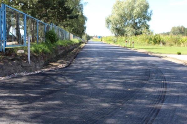 chodników w miejscowości Boluminek i Bolumin przy miejscach