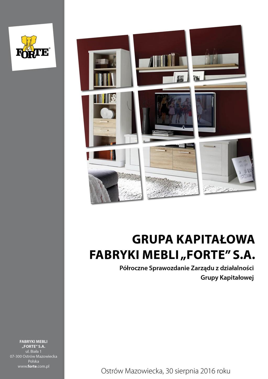 Grupa Kapitałowa Fabryki Mebli FORTE
