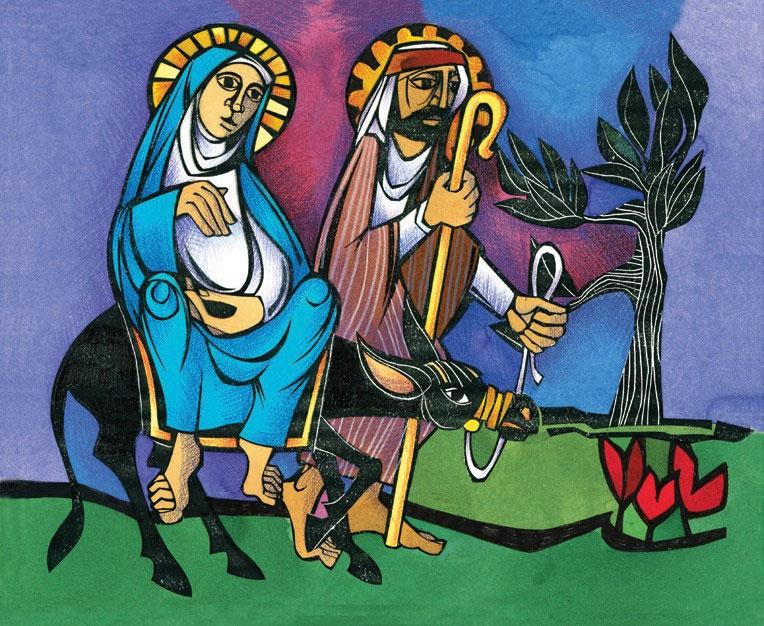 Fourth Sunday of Advent Dear Sisters and Brothers in Christ, The birth of Jesus is framed by two important journeys.