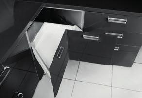 Modern Box Komplet szuflady narożnej niskiej Corner drawer set low Угловой ящик,