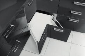 Modern Box Komplet szuflady narożnej wysokiej Corner drawer set high Угловой ящик,
