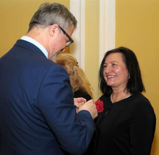 Wyróżnienie medalem Za zasługi dla Geodezji i Kartografii, przez Waldemara Izdebskiego Alicji Kulki; Dariusza Pręgowskiego, Floriana Romanowskiego Sejm ustawodawczy przyjmuje, w dniu 15