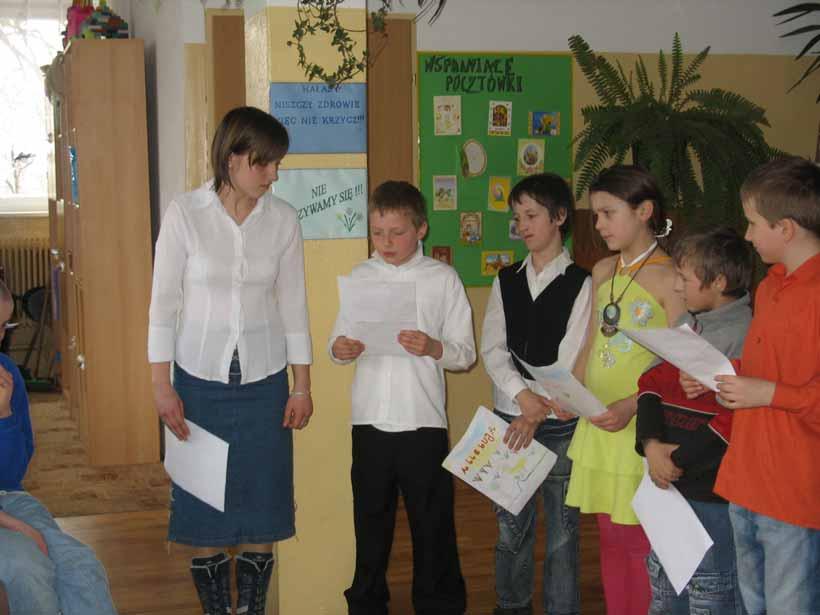 Część artystyczna to: -