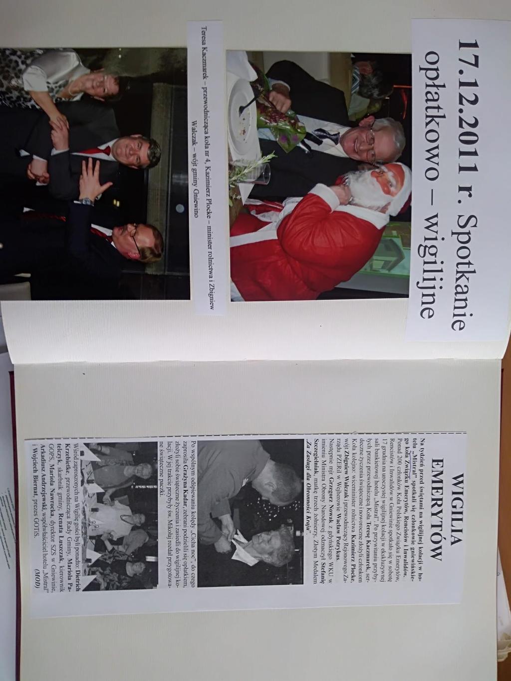 W roku 2008 zmienił się skład zarządu koła nr 4, jednak dzieło współpracy z samorządem gminy