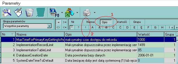 2. ZMIANA PREFIX ÓW DOMYŚLNYCH Przechodzimy do modułu [Funkcje pomocnicze] [Funkcje pomocnicze\konfiguracja systemu] [Funkcje pomocnicze\konfiguracja systemu\parametry programu] Po otwarciu okna z