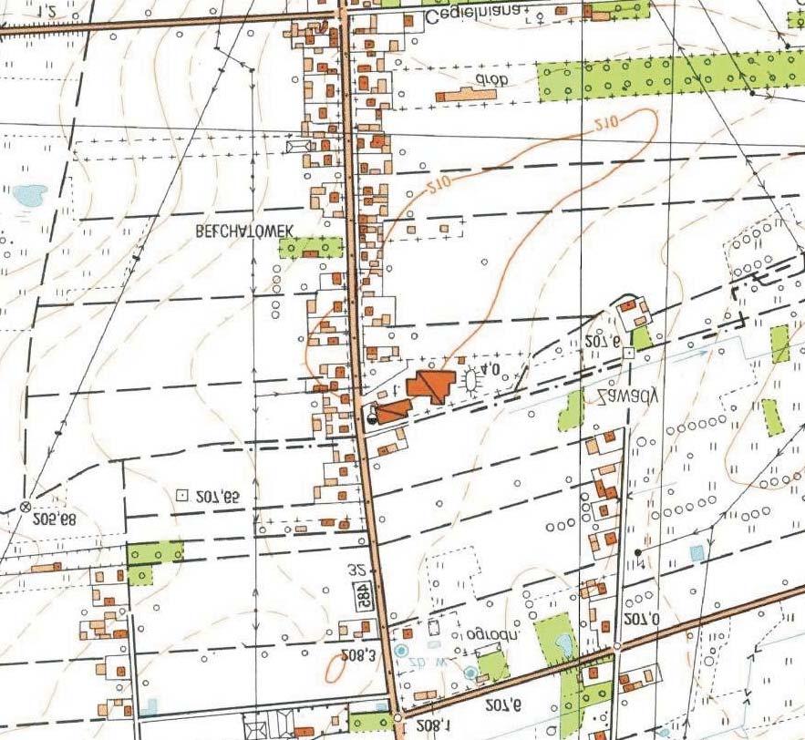 Legenda: Obszar badań geotechnicznych