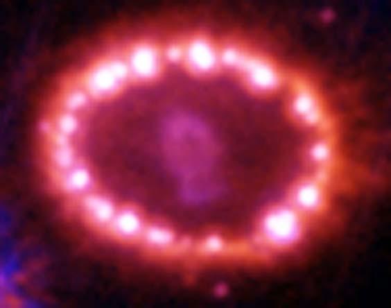 Neutrina z Supernowej 1987A Hubble, 2003