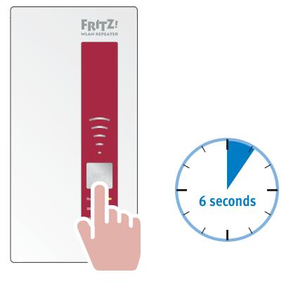 WLAN Repeater do dowolnego bezprzewodowego punktu dostępowego obsługującego WPS w sposób opisany poniżej.